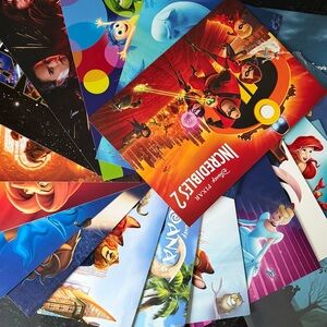 Disney Movie Lithographs Bundle